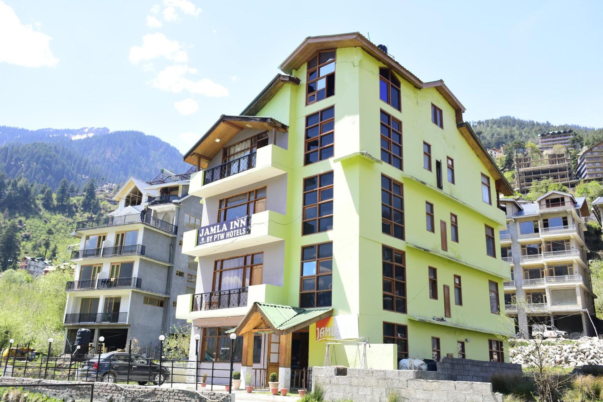 Hotel Jamla Inn Manāli Exterior foto